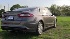 Rear View Ford Fusion