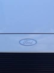 White ford logo